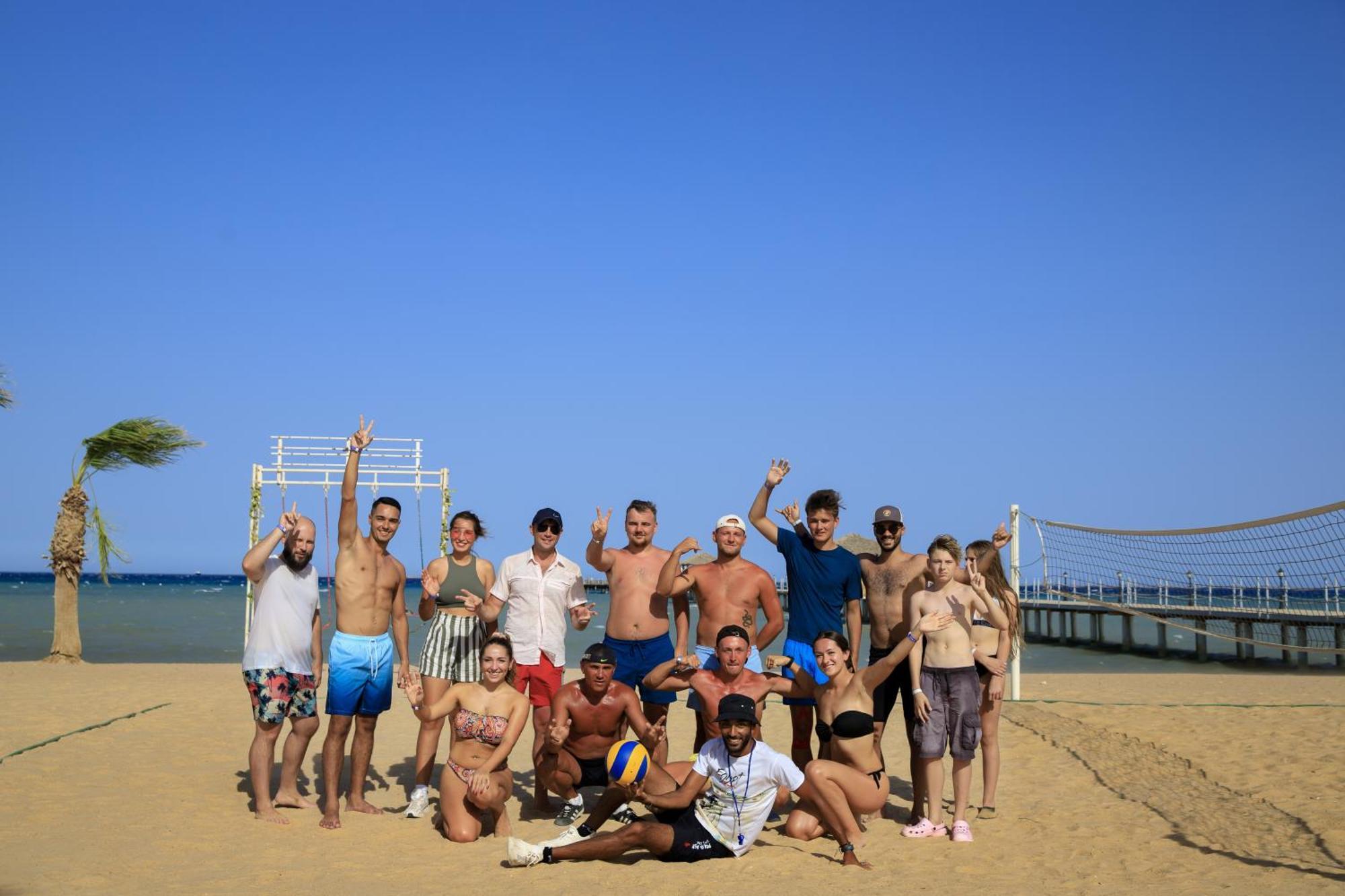 Amwaj Beach Club Abu Soma Hurgada Dış mekan fotoğraf